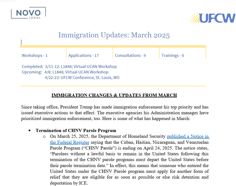 March 2025 Newsletter
